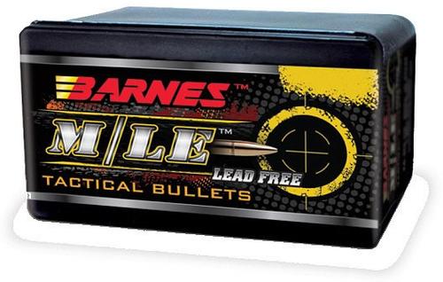Barnes TAC-X, .224", 223/5.56 Caliber, BT, 62 Grain, 50 Per Box,(22406), Not Loaded