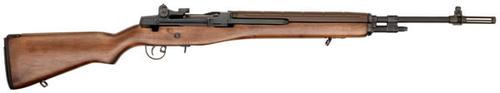 Springfield M1A Loaded Semi-Auto Rifle MA9222, 308 Winchester, 22 in, Walnut Stock, Carbon Steel Finish