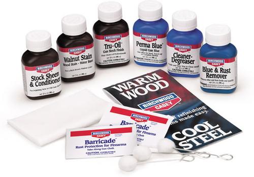 Birchwood Casey 20001 Deluxe Blueing & Stock Finish Kit