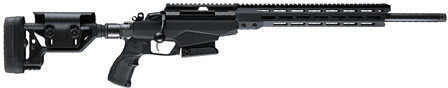 Tikka T3x TAC A1 Bolt Action Rifle JRTAC382L, 6.5 Creedmoor, 24", Aluminum Chassis Stock, Black Finish, 10 Rds