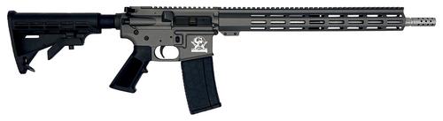 Great Lakes AR-15 Rifle GL15223SSTNG, 223 Wylde, 16", Black Stock, 30 Rds