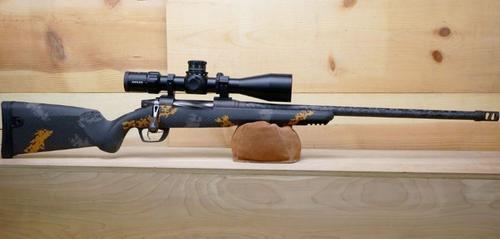 Gunwerks Clymr Titanium Long Range Rifle CLYMR28N-O-G, 28 Nosler, 22", Orange Stock, Graphite Finish