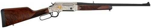 Henry Long Ranger Wildlife Lever Rifle H014WL308, 308 Win, 20", Walnut Stock, Nickel Plated w/24K Gold Inlay Finish, 4 Rds