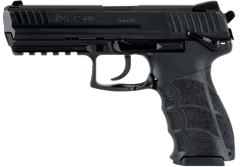 Heckler & Koch P30L V3 Pistol 81001098, 9mm Luger, 4.45in, Black Interchangeable Backstrap, Black Finish, 15 Rds