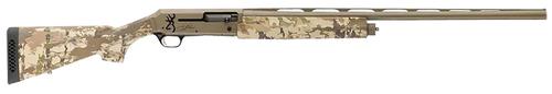 Browning Silver Field Shotgun 011438205, 12 Gauge, 26", 3.5" Chmbr, FDE Barrel/Rec, AURIC Camo Synthetic Stock Finish