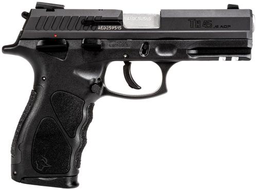 Taurus TH45 DA/SA Pistol 1TH45041, 45 ACP, 4.27", Black Polymer Grips, Black Carbon Steel Slide, 13 Rds