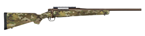 Mossberg Patriot Carbine Compact Bolt Action Rifle 28284 , 7mm PRC, 20", MultiCam Stock, Patriot Brown Cerakote, 3 Rds