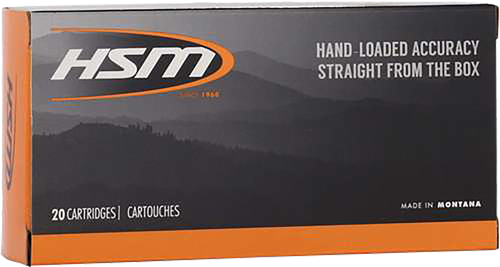 HSM Rifle Ammunition 457015N, 45-70 Gov, JHP, 300 gr, 20 Rd/Bx