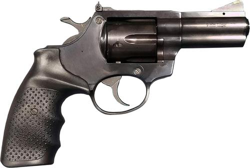 Rock Island Armory AL9.0 SA/DA Revolver 9231B, 9mm Luger, 3", Finger Grooved Rubber Grips, Blued, 6rd