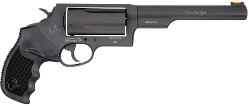 Taurus Judge Tracker Magnum Revolver 2441061MAG, 410/45 Long Colt, 6.5 in, Ribber Grip Overlay Grip, Stainless Finish, 5 Rd