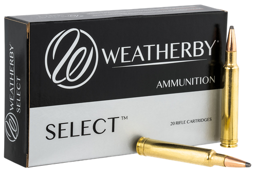 Weatherby Select Ammunition H300165IL, 300 Weatherby Mag, Hornady Interlock, 165 gr, 3390 fps, 20 Rd/Bx