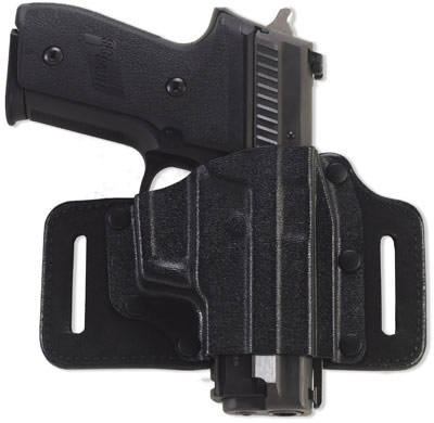 Galco Steerhide Black Belt Holster Fits 9mm / .40 Cal (TS472B)