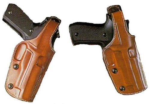 Galco Dual Position Phoenix Belt Holster For S&W N Frame Revolver w/5 in Barrel, Model PHX124