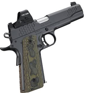 Kimber 3000437 KHX (OI) Custom/RL Pistol - 9mm, 5 in Barrel, Stainless Steel Frame, Steel Slide, 9 Rd