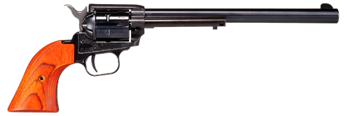 Heritage Rough Rider Single Action Rimfire Revolver RR22MB9, 22 LR / 22 WMR, 9", Wood Grip, Blue Finish, 6 Rd