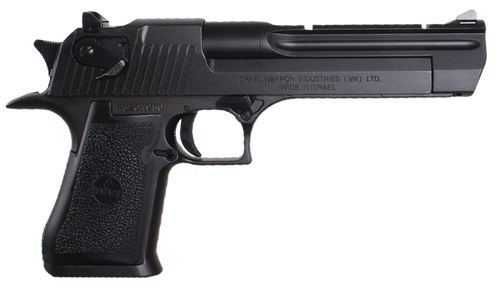 Magnum Research Desert Eagle Mark XIX (CA Approved) Pistol DE44CA, 44 Rem Mag, 6", Black Rubber Grip, Black Finish, 8 Rd