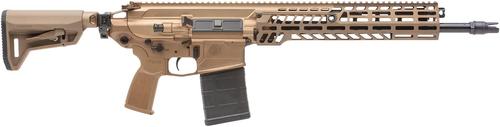 Sig MCX Spear Semi-Auto Rifle RSPEAR76216B, 7.62x51mm NATO, 16", Collapsible Stock, Coyote FDE Finish, 20 Rds