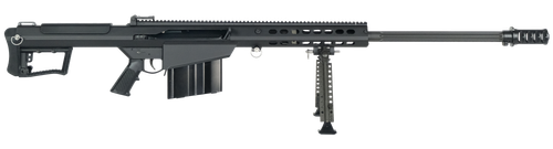 Barrett M107A1 Semi-Auto Rifle 18059, 50 BMG, 29", Fixed w/Sorbothane Recoil Pad Stock, Chrome-Lined Fluted Barrel, 10 Rds