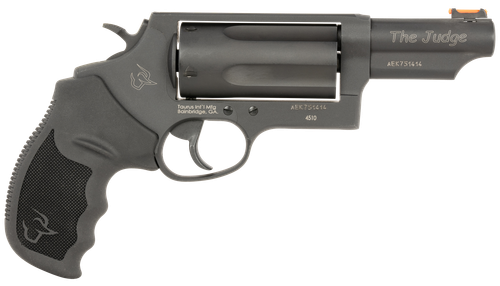 Taurus Judge T.O.R.O. Revolver 24410P31T, 45 Colt/410 Gauge, 3", Black Rubber Grips, Matte Black Finish, 5 Rds