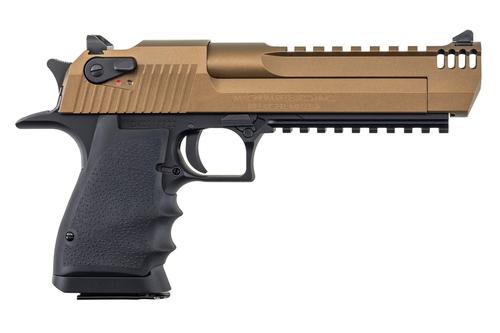 Magnum Research Desert Eagle L6 Pistol DE44L6BB, 44 Magnum, 6.0in, Rubber Grips, Bronze Cerakote, 8 Rds