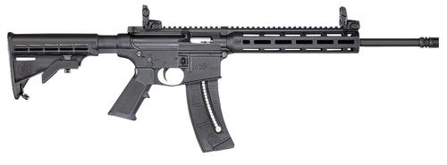 Smith and Wesson M&P15-22 Sport Bundle Rifle 14375, 22 LR, 16.50", 6 Position CAR Stock, 25 Rds