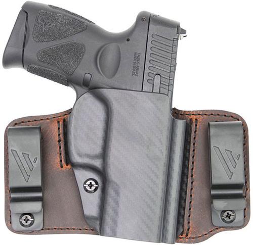 Versacarry Insurgent Holster, IWB/OWB, Water Buffalo Leather, Fits Glock 43 (INS201G43)
