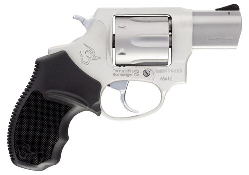 Taurus 856UL Revolver 285629UL, 38 Special, 2", Black Rubber Grips, Matte Batte Finish, 6rd