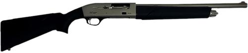Gforce Arms Shotgun GF11220NG, 12 Gauge, 18.5", Nickel Receiver, Fixed Black Synthetic Stock