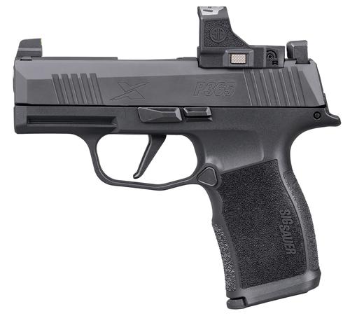Sig Sauer P365X ROMEO RS Pistol 365X-9-BXR3P-RS, 9mm, 3.1in, XSeries 365 Grip Module, 12 Rds