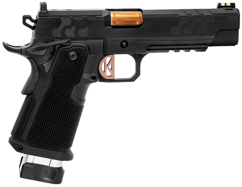 Kimber 2K11 Double Stack 1911 Pistol, 3500050, 45 ACP, 5", Aluminum Grips, High Polish Coyote PVD Barrel, DLC Coating, 13+1