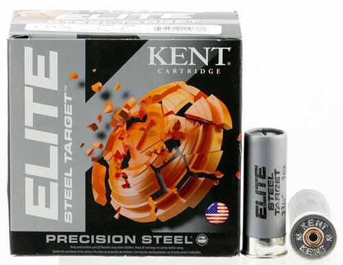 Kent Elite Steel Target Shotgun Shells E12ST287, 12 Gauge, 2 3/4", 1 oz, 1290 fps, #7 Steel, 25 Rds/Bx