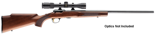 Browning T-Bolt Rimfire Target/Varmint Rifle 025176204, 22 Win Mag, 22" Heavy Varmint, Bolt Action, Satin Walnut Stock, Blue Finish