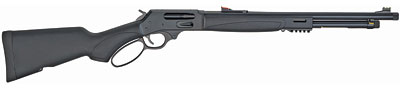 Henry 45-70 Lever Action X Rifle H010X, 45-70 Government, 20" Threaded, Synthetic Stock, Black Finish, 4 Rd