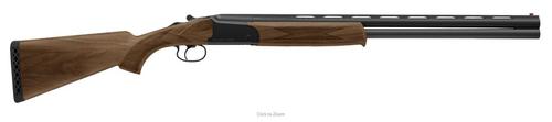 Stoeger V7000 Over/Under Shotgun 36100, 12 Gauge, 28", 3" Chmbr, AA Grade Satin Walnut, Black Alloy, 2 Rds