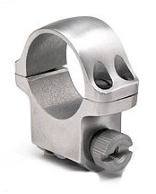 Ruger 90290 4KHM 1 in Medium Matte Stainless Scope Ring For Hawkeye Rifle/Clamshell Pack