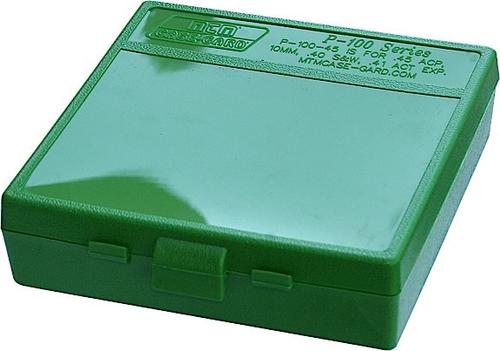 MTM P1004510 100 Round 45ACP/10MM Green Pistol Ammo Box