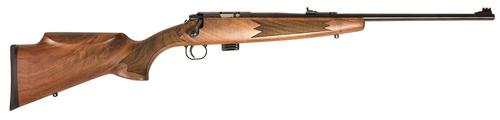 Crickett Single Shot Bolt Action Rifle 20020, 22 Long Rifle, 16.1", Classic Walnut Stock, Blued Finish, 1 Rds