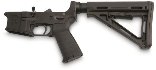 Anderson B2K402B000 Complete Lower w/Standard Trigger Group and Magpul Black Furniture