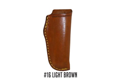 A&M Leatherwork Handmade Case Trapper Sheath, Light Brown (AMLW16LB)