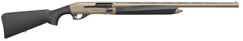 Retay USA Masai Mara Inertia Plus Shotgun K251EBK26, 12 Gauge, 26", 3.5" Chmbr, FDE Barrel/Rec, Black Synthetic Furniture, TruGlo Fiber Optic Sight