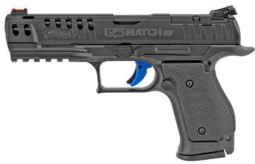 Walther PPQ M2 Q5 Match Pistol 2851075, 9mm, 5", Steel Frame, Black Finish, 10 Rds