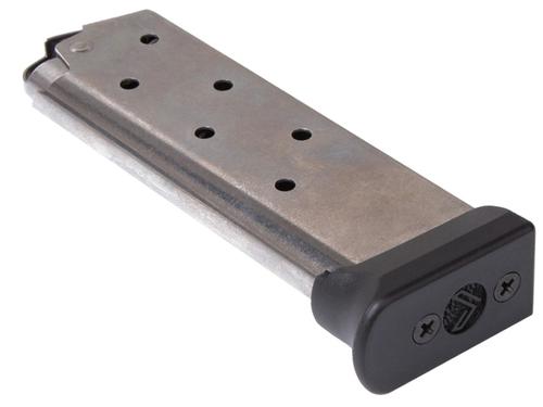 Sig P938 Legion 9mm Luger 7 Rounds Silver/Black Magazine (MAG93897LEGION)
