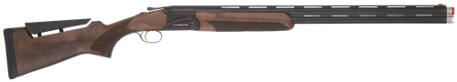 TriStar Cypher Sporting Over/Under Shotgun 33180, 12 Gauge, 30", 3" Chmbr, Blued Barrel/Rec, Deluxe Walnut Furniture, Adj. Comb Stock, Fiber Optic Sight