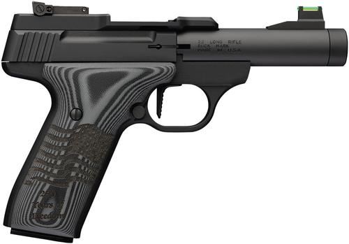Browning Buck Mark Black Label 250th Optic Ready Pistol 051611490, 22LR, 4.4in, Synthetic Grips, 10 Rds