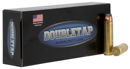 DoubleTap Hunter Rifle Ammunition 450B300B, 450 Bushmaster, Bonded Jacket Soft Point, 300 gr, 1900 fps, 20 Rd/Bx