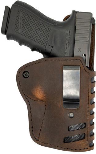 Versacarry Compound IWB Right Hand Holster, Metal Clips, Sig P365 Only, Leather/Kydex (C211365)