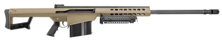 Barrett M82A1 Semi-Auto Rifle 14029, 416 Barrett, 29", Fixed Flat Dark Earth Stock, Flat Dark Earth/Black Finish, Deatchable Mag, 10 Rd