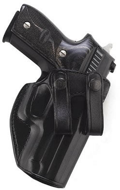 Galco Summer Comfort 472 Black Leather Inside-The-Pants Holster Fits Smith & Wesson M&P (SUM472B)