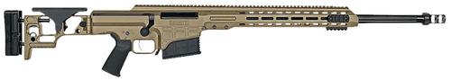 Barrett MRAD Bolt Action Rifle 18491, 308 Win, 24", Folding w/Adjustable LOP Stock, FDE Finish, Fluted Barrel, 10 Rds