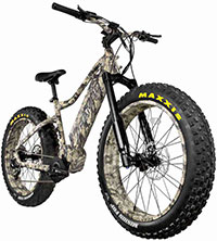Rambo Bikes Rebel 1000 XPC Electronic Bicycle, 1000w, TrueTimber Viper Urban (1000XPU)